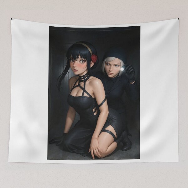 Item preview, Yor blushing x girlfriend headlamp search designed and sold by CathryneDelamort.