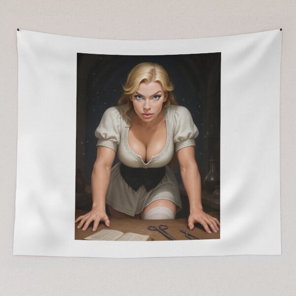 Item preview, Astrid Aurelia intense white blouse corset table designed and sold by CathryneDelamort.