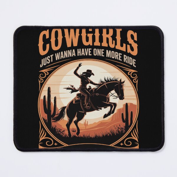 Item preview, Cowgirls Just Wanna Have One More Ride designed and sold by FluoroWave.