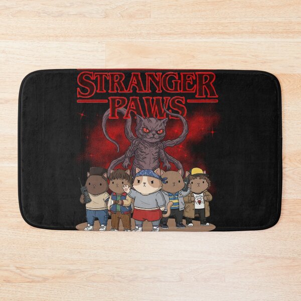 Item preview, Stranger Paws - Funny 80s Sci-Fi Horror Cat Parody designed and sold by AdyKurniawan.