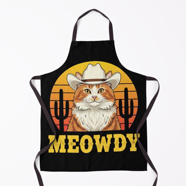 Item preview, Meowdy Cat – Funny Country Cowboy Cat Vintage designed and sold by Alexis Art Collection.