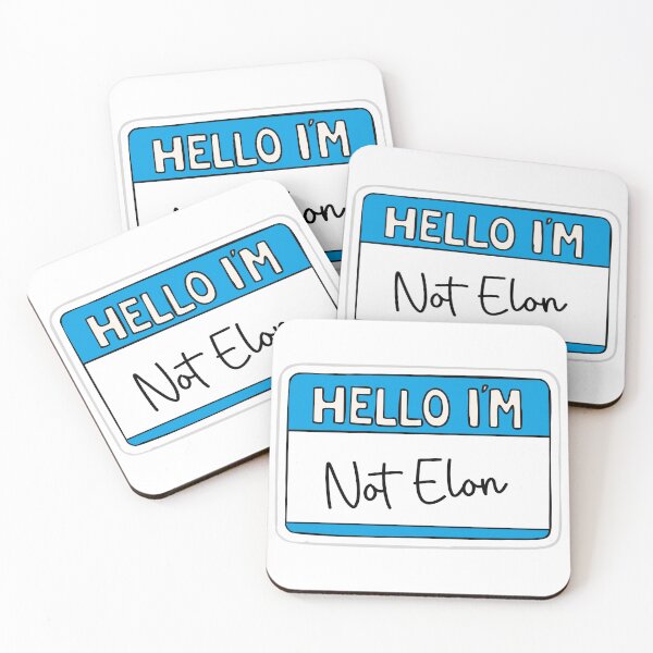 Item preview, Hello im not Elon designed and sold by TheRedFoxes.
