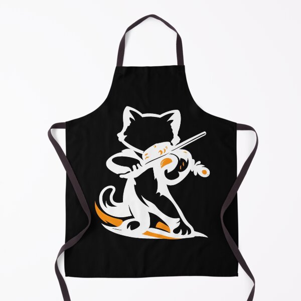 Item preview, Cat Violin Minimalist Music Illustration for Art Lovers designed and sold by ZuToMi.