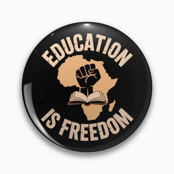 Item preview, Black History Education is Freedom African Map Black Teacher designed and sold by SyncSusscess.