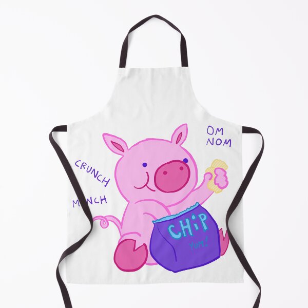 Item preview, Chip Hog Heaven: Crunch Munch Om Nom Pig designed and sold by KatelynMitalski.