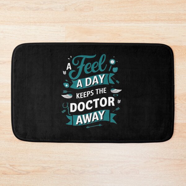 Item preview, A Feel A Day Keeps The Doctor Away Ovarian Cancer Awareness designed and sold by KonopikaaArt.