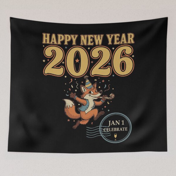Item preview, Happy New Year 2026 Festive Cheer Celebration designed and sold by LuminOrb.