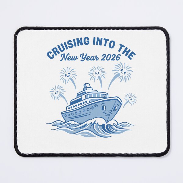 Item preview, Cruising Into The New Year 2026 Celebration designed and sold by LuminOrb.