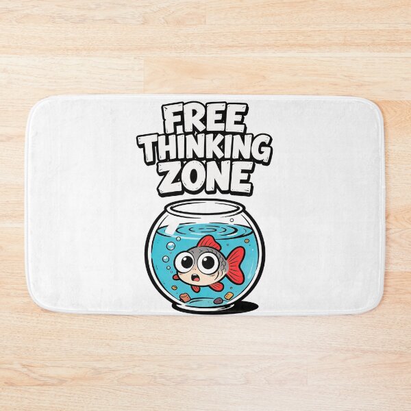 Item preview, FREE THINKING ZONE designed and sold by CriticalCult.