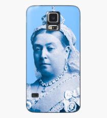 Queen Victoria Blue Image Case/Skin for Samsung Galaxy