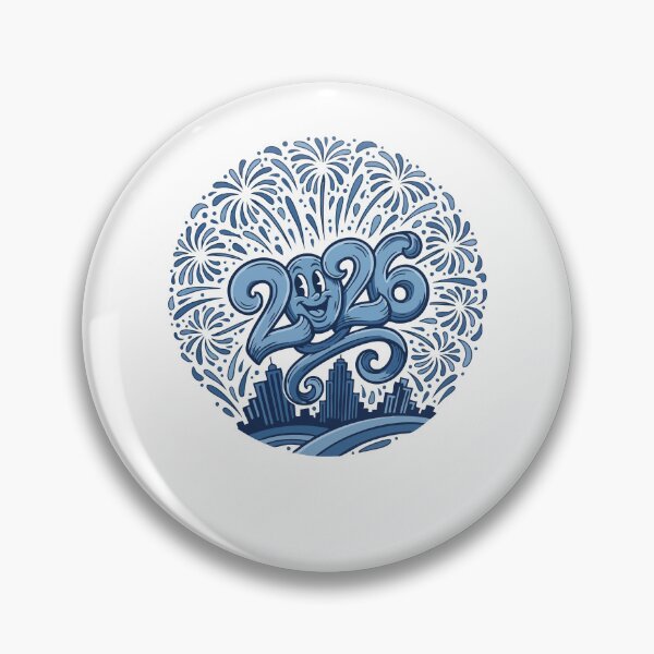 Item preview, 2026 Fireworks New year's Eve Skyline designed and sold by LuminOrb.