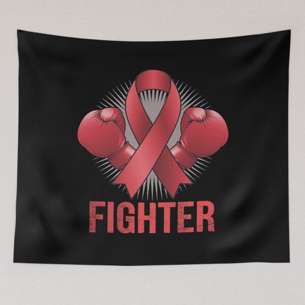 Item preview, Cardiovascular Disease CVD Awareness Fighter designed and sold by KonopikaaArt.