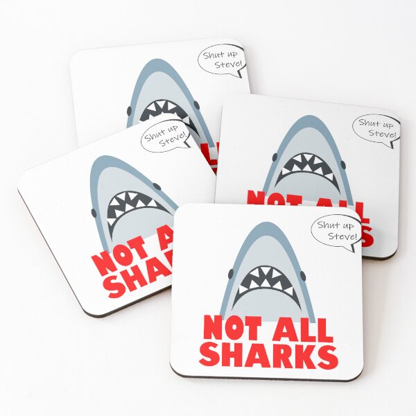 Item preview, Not All Sharks designed and sold by Indepp.