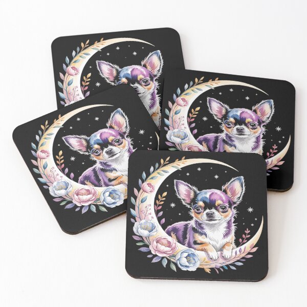 Item preview, Crescent Moon Chihuahua Chihuahuas designed and sold by FluoroWave.