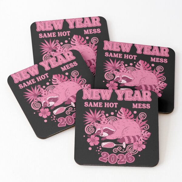 Item preview, New Year Same Hot Mess 2026 Celebration designed and sold by LuminOrb.
