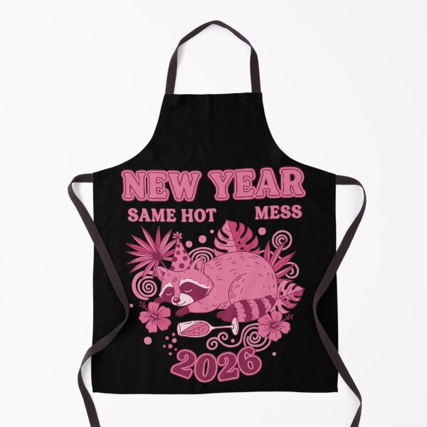 Item preview, New Year Same Hot Mess 2026 Celebration designed and sold by LuminOrb.