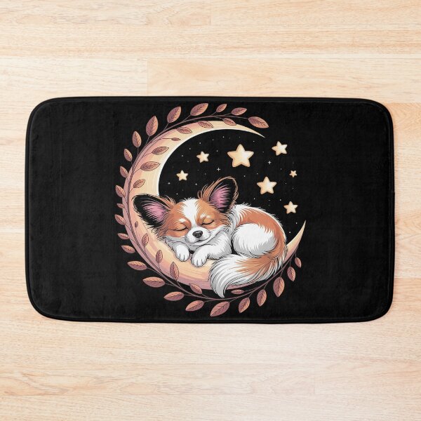 Item preview, Crescent Moon Papillon Dog Continental designed and sold by FluoroWave.