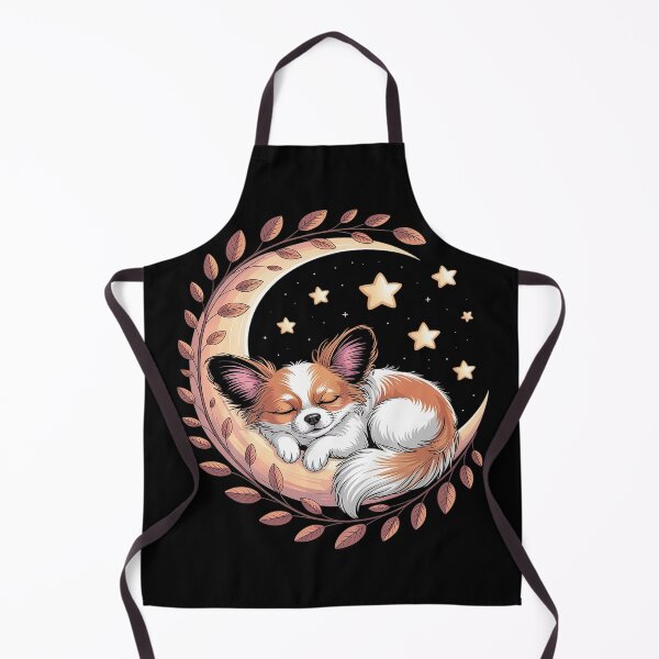 Item preview, Crescent Moon Papillon Dog Continental designed and sold by FluoroWave.