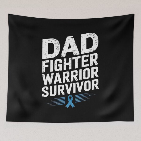 Item preview, Dad Fighter Warrior Survivor Prostate Cancer Awareness designed and sold by KonopikaaArt.