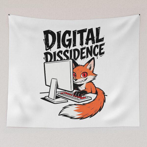 Item preview, DIGITAL DISSIDENCE designed and sold by CriticalCult.