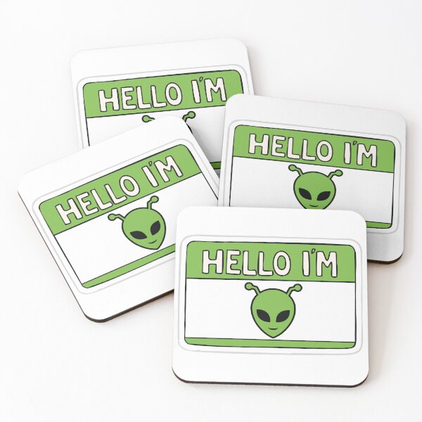 Item preview, Hello im Alien designed and sold by TheRedFoxes.