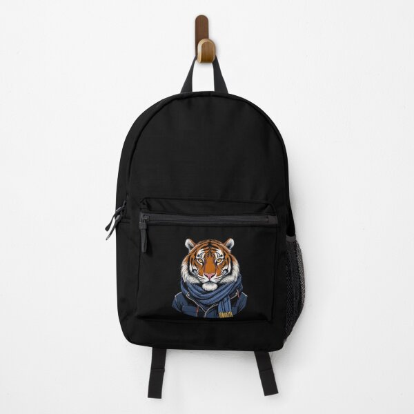 Item preview, Tiger Winter Street Style | Cool Urban Tiger in Jacket & Scarf designed and sold by ColorSplash123.