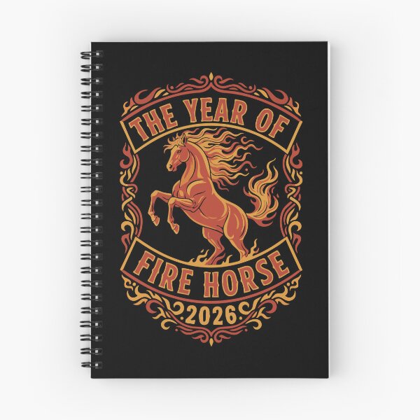 Item preview, The Year Of Fire Horse 2026 Celebration Design designed and sold by LuminOrb.
