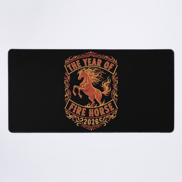Item preview, The Year Of Fire Horse 2026 Celebration Design designed and sold by LuminOrb.