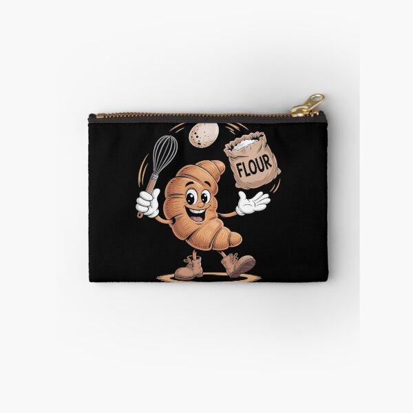 Item preview, Croissant Juggling Eggs Flour and Whisk Funny designed and sold by FluoroWave.