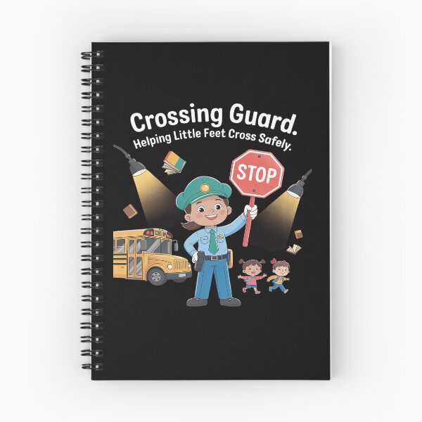 Item preview, Crossing Guard - Helping Little Feet Cross Safely designed and sold by FluoroWave.