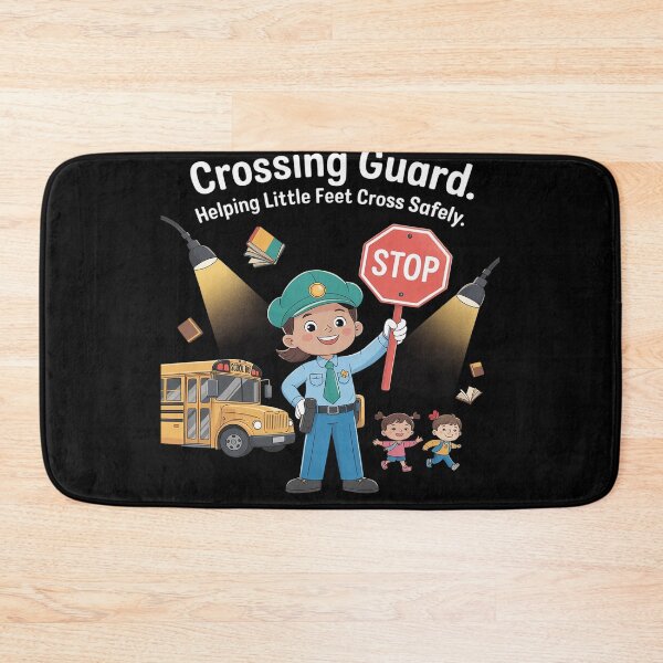 Item preview, Crossing Guard - Helping Little Feet Cross Safely designed and sold by FluoroWave.