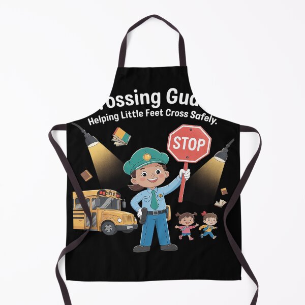 Item preview, Crossing Guard - Helping Little Feet Cross Safely designed and sold by FluoroWave.