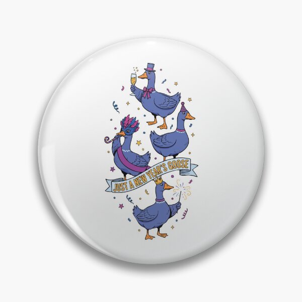 Item preview, Just A New Year's Goose 2025 Celebration Fun designed and sold by LuminOrb.