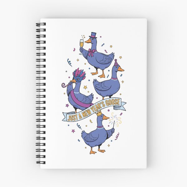 Item preview, Just A New Year's Goose 2025 Celebration Fun designed and sold by LuminOrb.