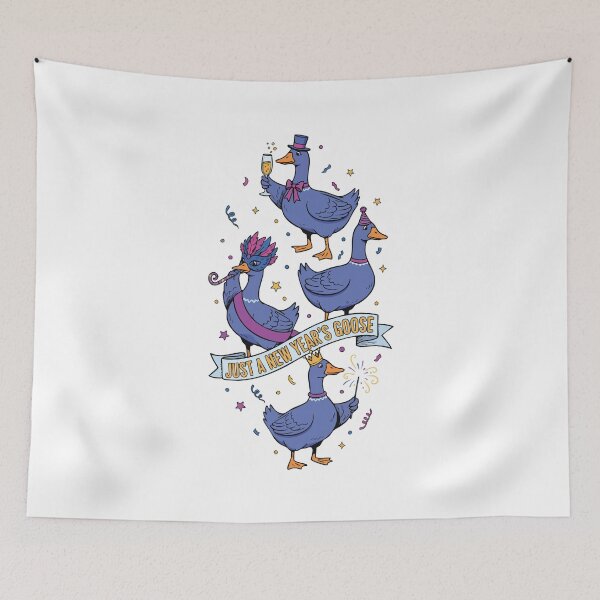 Item preview, Just A New Year's Goose 2025 Celebration Fun designed and sold by LuminOrb.