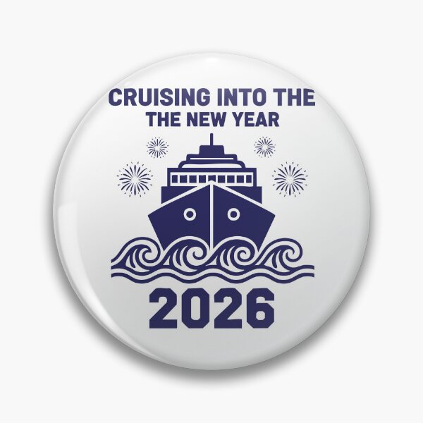 Item preview, Cruising Into The New Year 2026 Celebration designed and sold by LuminOrb.
