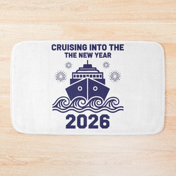 Item preview, Cruising Into The New Year 2026 Celebration designed and sold by LuminOrb.