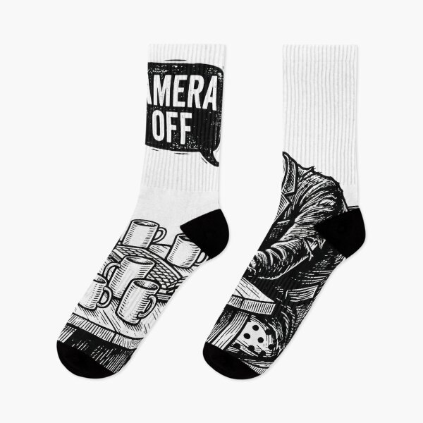 Item preview, Camera Off - Funny Remote Work Skeleton designed and sold by WojcikDesigners.