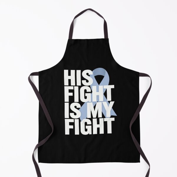 Item preview, His Fight Is My Fight Light Blue Ribbon Prostate Cancer designed and sold by KonopikaaArt.