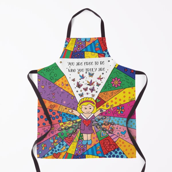 Item preview, You are free to be you, polly, by Olga Schembri designed and sold by Keddmia.