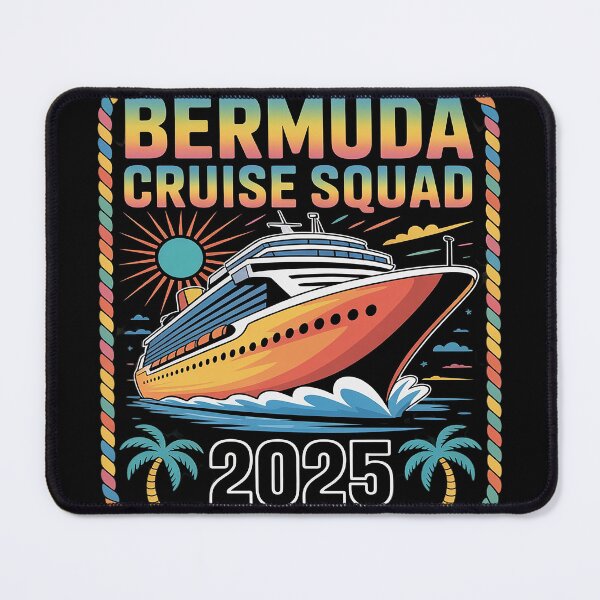 Item preview, Cruise Squad 2025 Bermuda Cruising Together Squad Matching designed and sold by FluoroWave.