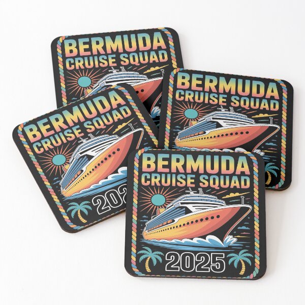 Item preview, Cruise Squad 2025 Bermuda Cruising Together Squad Matching designed and sold by FluoroWave.