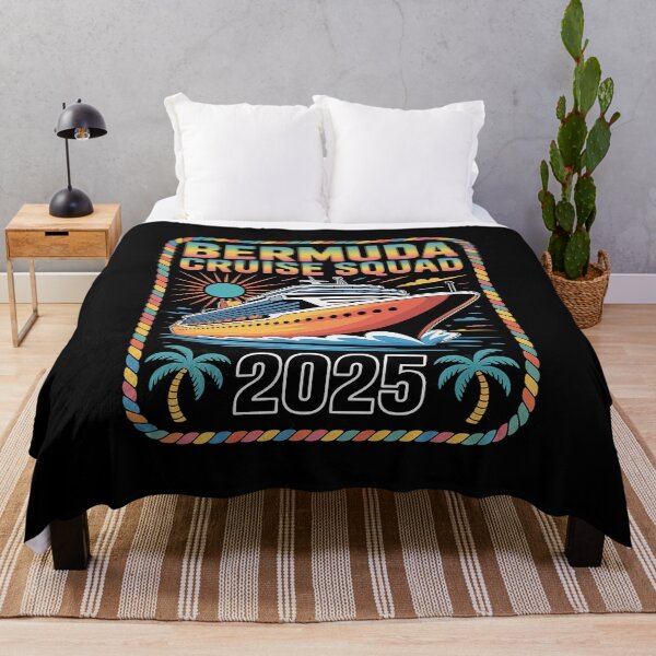 Item preview, Cruise Squad 2025 Bermuda Cruising Together Squad Matching designed and sold by FluoroWave.