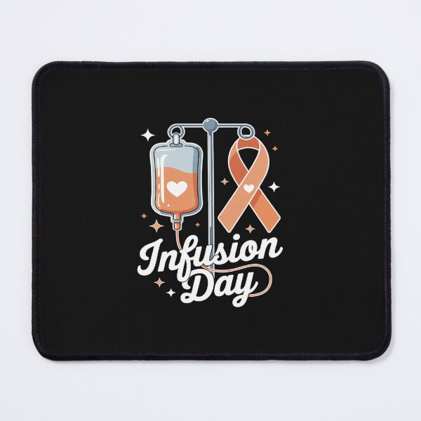 Item preview, MS infusion day Multiple Sclerosis Awareness Ribbon designed and sold by TAYLOROUSDALE.