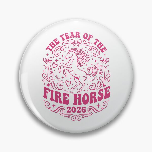 Item preview, The Year Of The Fire Horse 2026 Celebration designed and sold by LuminOrb.