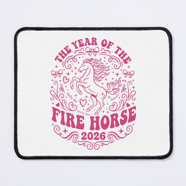 Item preview, The Year Of The Fire Horse 2026 Celebration designed and sold by LuminOrb.