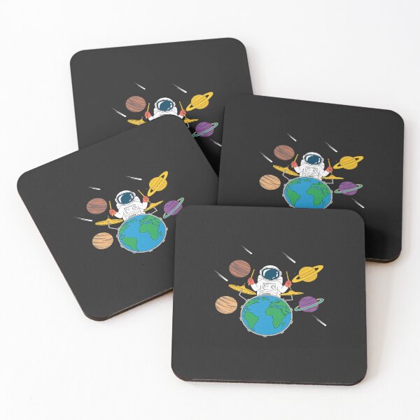 Item preview, Music Fan Music Lover Astronaut Plays Planetary Drums designed and sold by TAYLOROUSDALE.