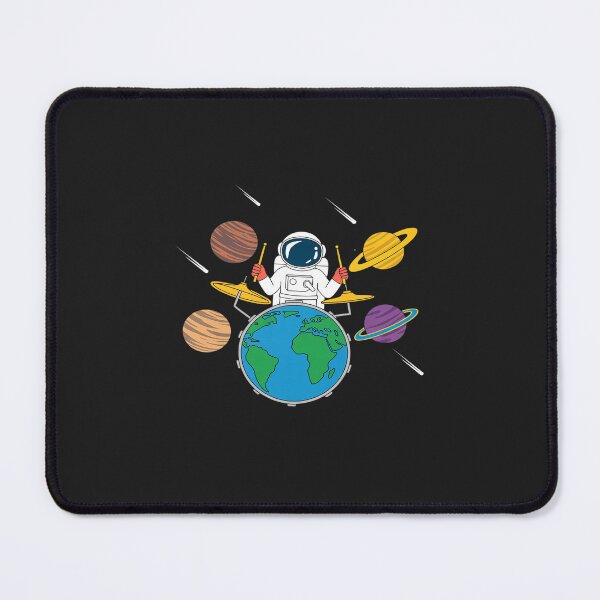 Item preview, Music Fan Music Lover Astronaut Plays Planetary Drums designed and sold by TAYLOROUSDALE.
