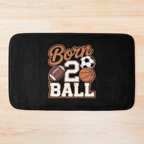 Item preview, Born 2 Ball 2nd Birthday Sports 2 Year Old Boy Second Bday designed and sold by nicomitchell.