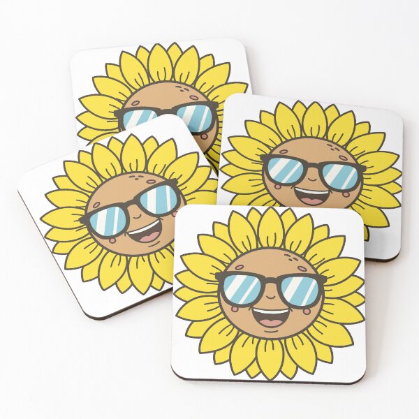 Item preview, Cool Sunflower Face Meme Wearing Sunglasses designed and sold by holywarter.